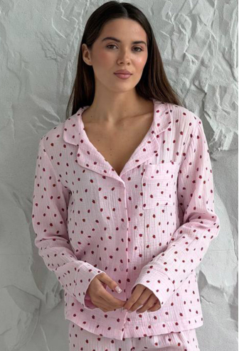 Пижама женская муслиновая V.Velika 143-23RS