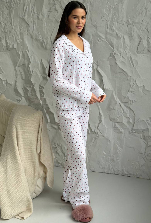 Пижама женская муслиновая V.Velika 143-23SU фото