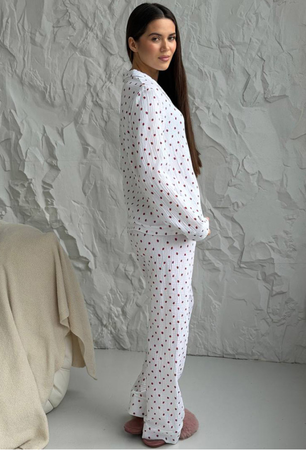 Пижама женская муслиновая V.Velika 143-23SU фото