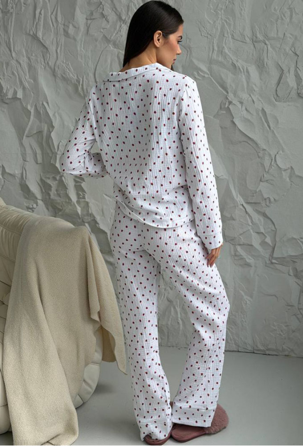 Пижама женская муслиновая V.Velika 143-23SU фото