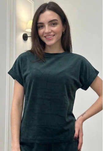 Пижама женская велюровая V.Velika 153-23SM