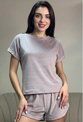 Пижама женская велюровая V.Velika 153-23PP