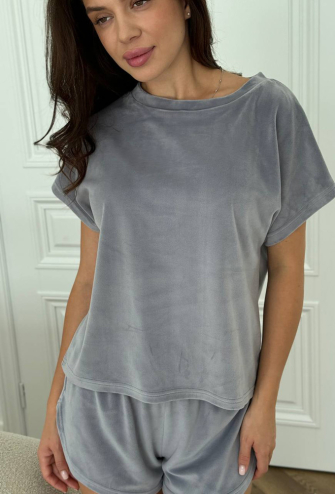 Пижама женская велюровая V.Velika 153-23S