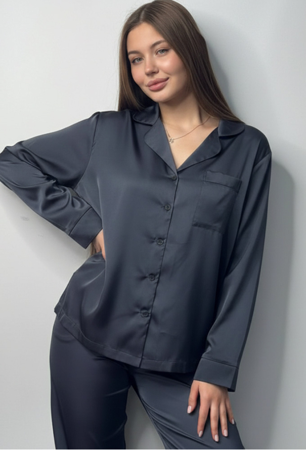 Пижама женская шелковая V.Velika 159-24GF фото