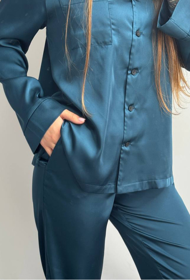 Пижама женская шелковая V.Velika 159-24TSM фото