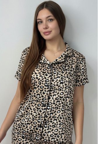 Пижама женская шелковая V.Velika 170-24-2