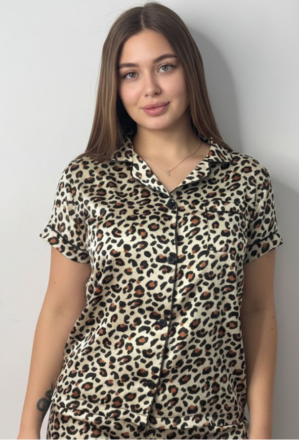 Пижама женская шелковая V.Velika 170-24-5 фото