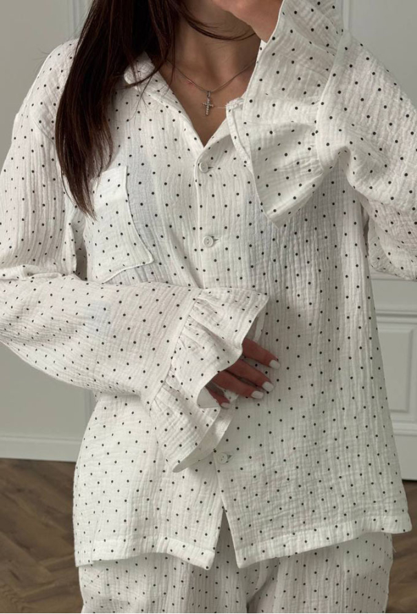 Піжама жіноча муслінова V.Velika 185-24CHG фото