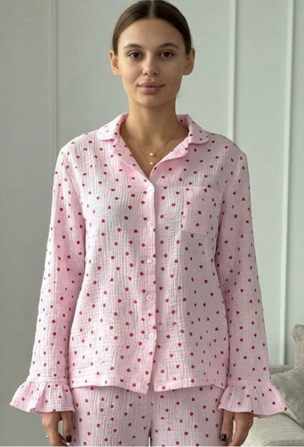 Пижама женская муслиновая V.Velika 185-24RMCS фото