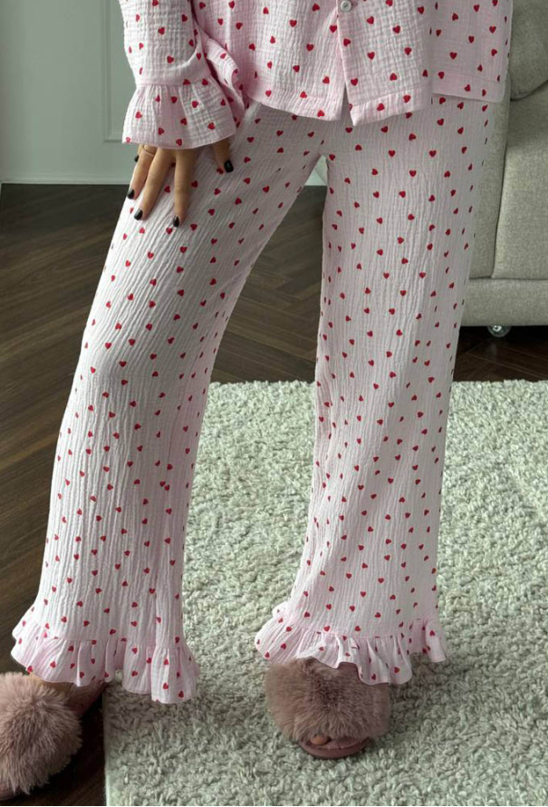 Пижама женская муслиновая V.Velika 185-24RMCS фото