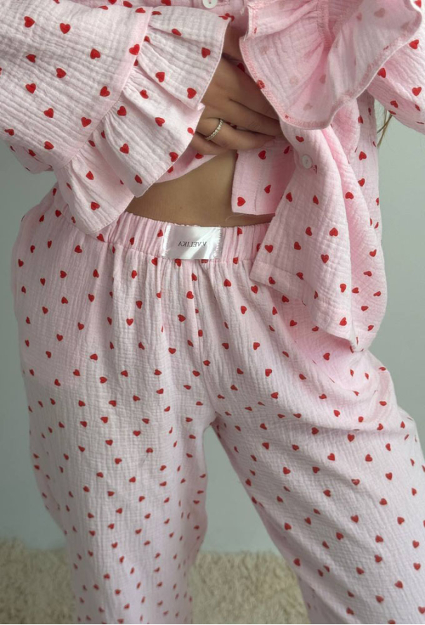 Пижама женская муслиновая V.Velika 185-24RMCS фото