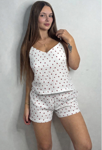 Піжама жіноча муслінова V.Velika 231-24SU