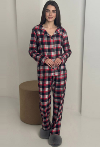 Пижама женская хлопок V.Velika 242-24CRW