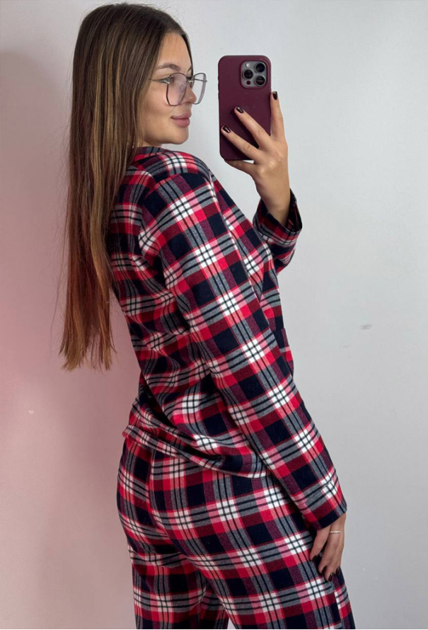 Пижама женская хлопок V.Velika 242-24CRW фото