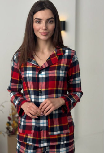 Пижама женская хлопок V.Velika 242-24CRJ