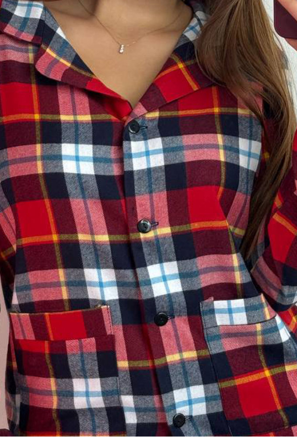 Пижама женская хлопок V.Velika 242-24CRJ фото