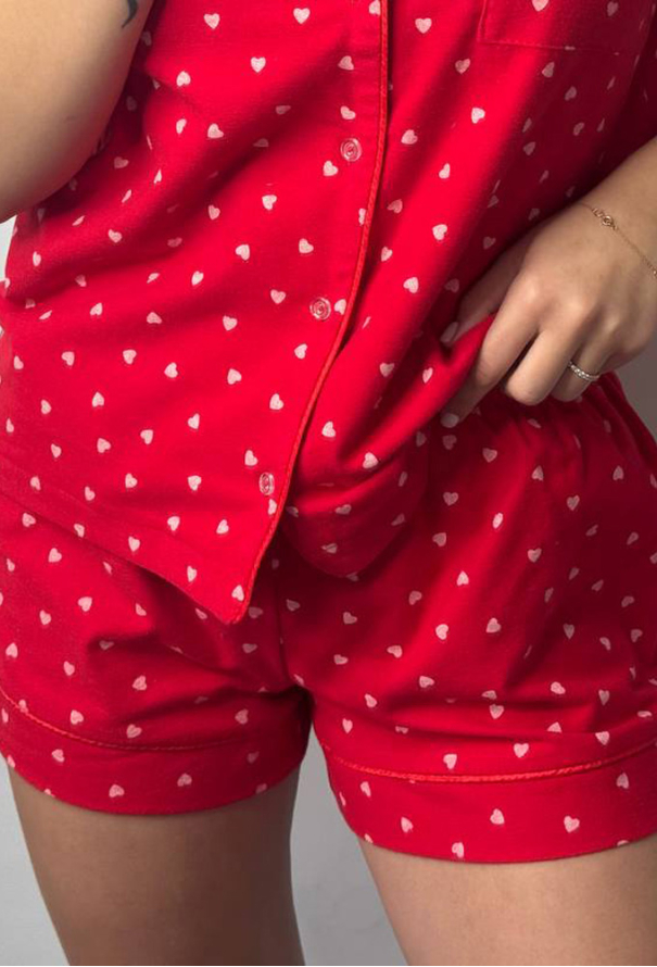 Пижама женская фланелевая V.Velika 244-24CHS фото