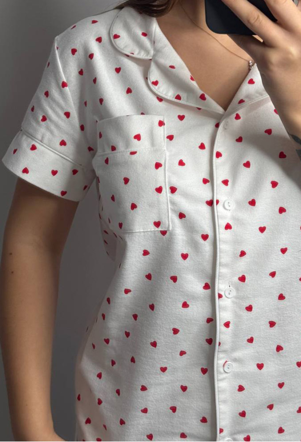 Пижама женская фланелевая V.Velika 244-24CSWK фото