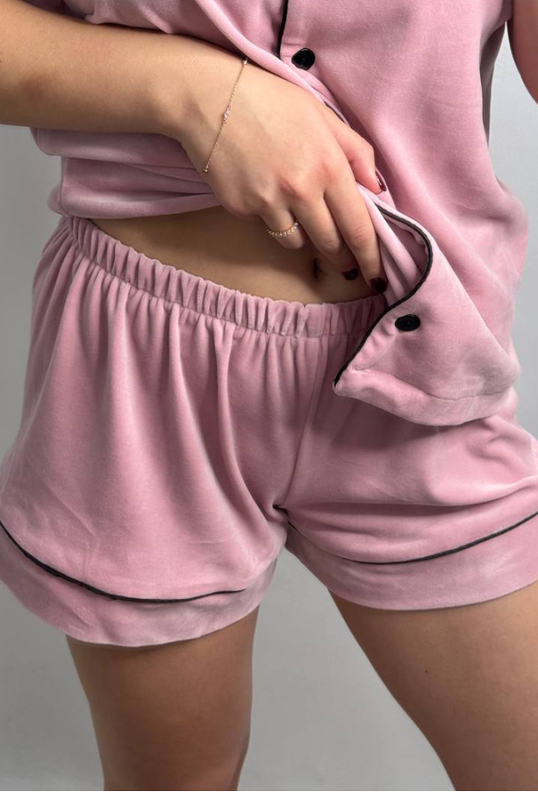 Піжама жіноча велюрова V.Velika 248-24PBK фото