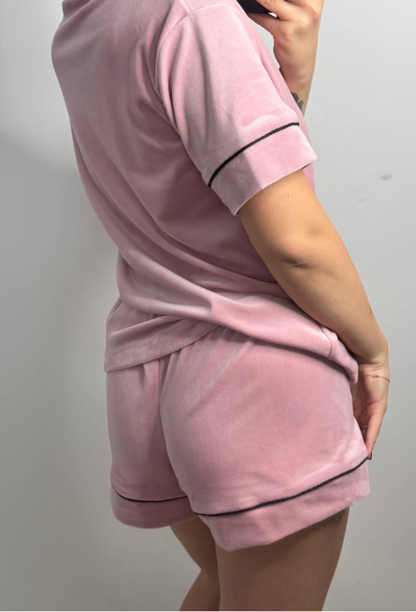 Піжама жіноча велюрова V.Velika 248-24PBK фото