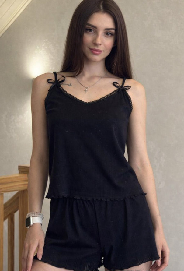 Пижама женская трикотажная V.Velika 273-25CH фото