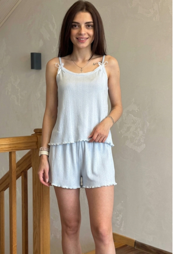 Пижама женская трикотажная V.Velika 273-25BL