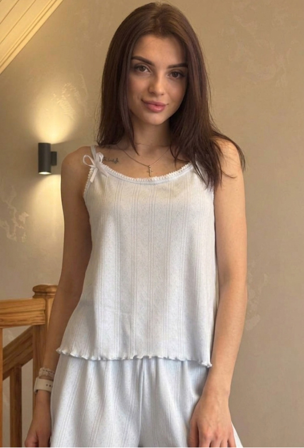 Пижама женская трикотажная V.Velika 273-25BL фото