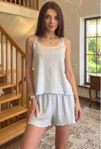 Пижама женская трикотажная V.Velika 273-25BL