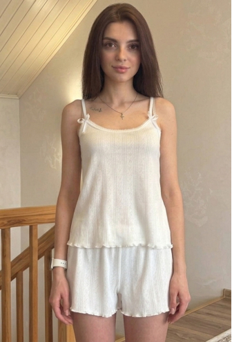 Пижама женская трикотажная V.Velika 273-25ML