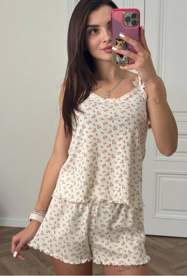 Пижама женская трикотажная V.Velika 273-25KV2 фото