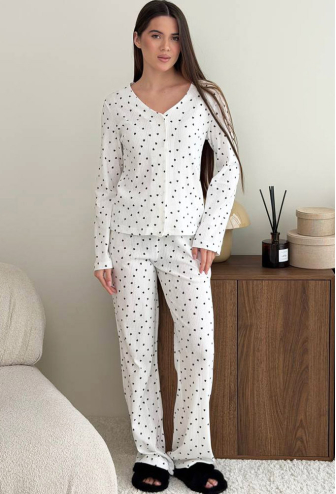 Пижама женская трикотажная V.Velika 277-25CHS