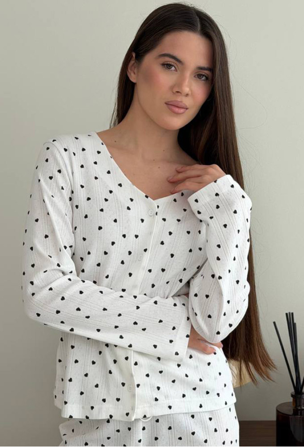 Пижама женская трикотажная V.Velika 277-25CHS фото