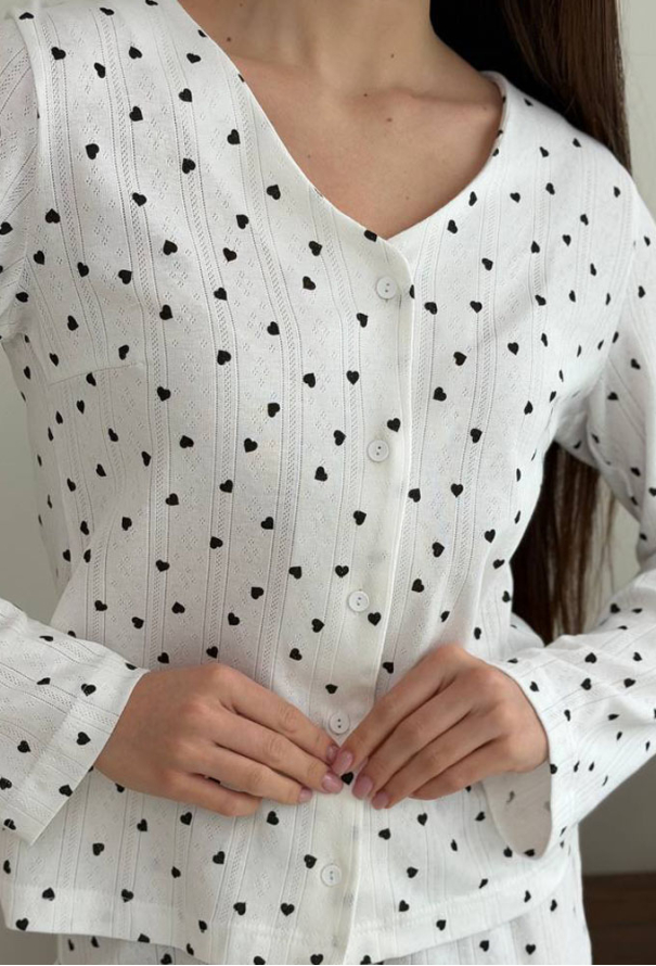 Пижама женская трикотажная V.Velika 277-25CHS фото