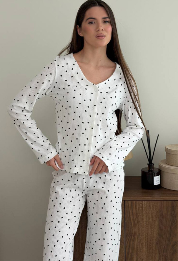 Пижама женская трикотажная V.Velika 277-25CHS фото