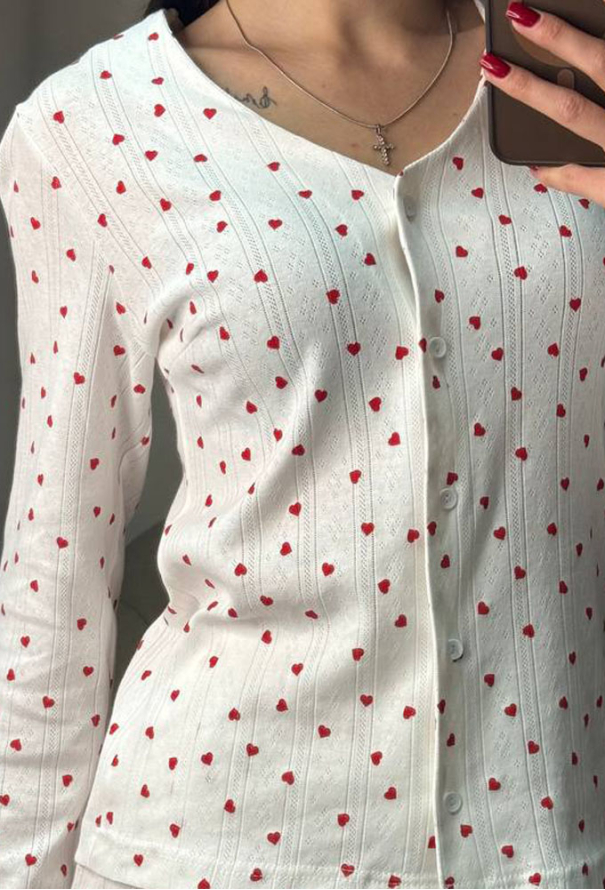 Пижама женская трикотажная V.Velika 277-25CRS2 фото