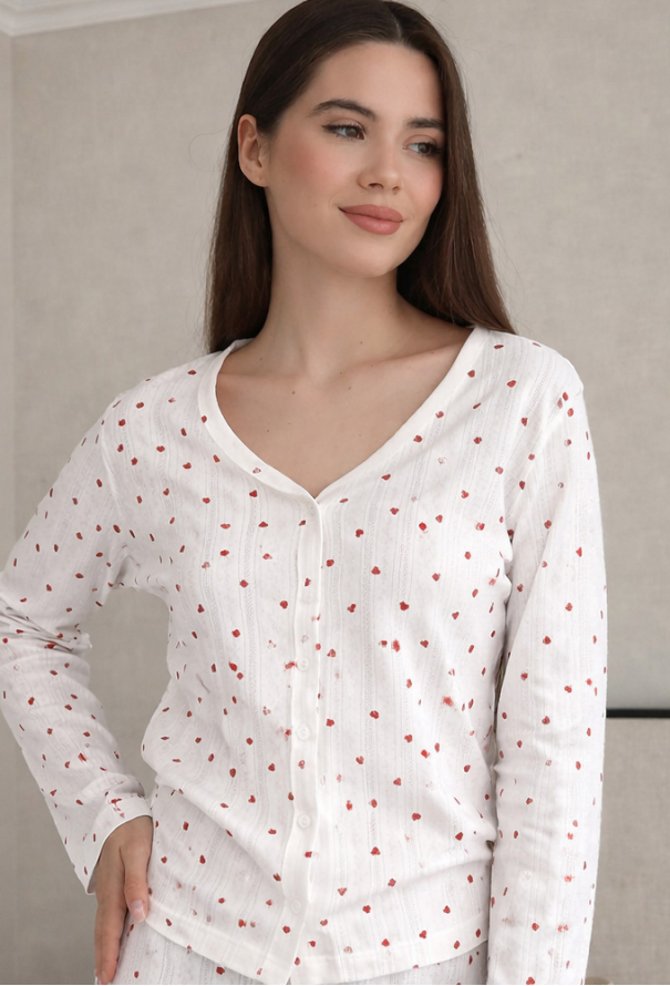 Пижама женская трикотажная V.Velika 277-25CS фото