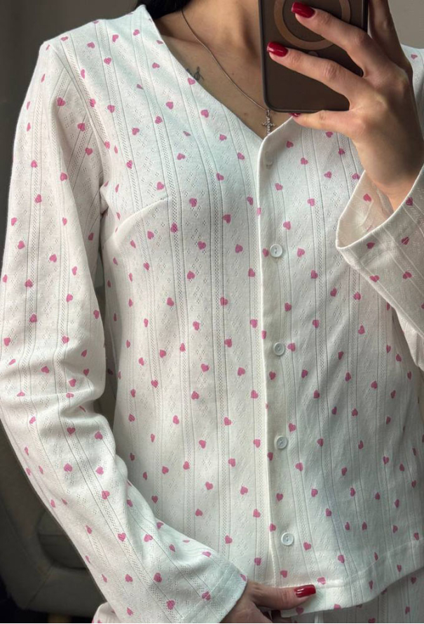 Пижама женская трикотажная V.Velika 277-25RS фото