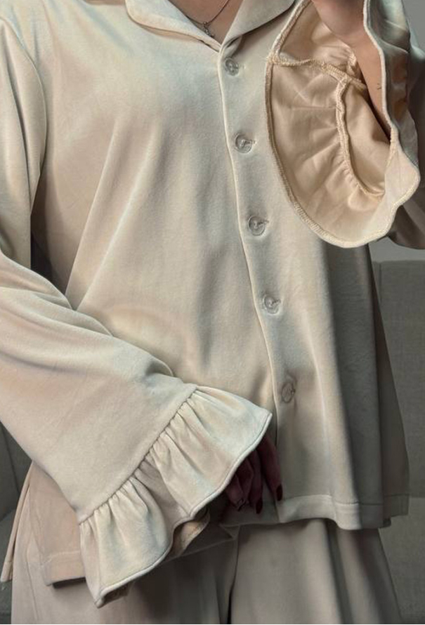 Пижама женская велюровая V.Velika 279-25KR фото