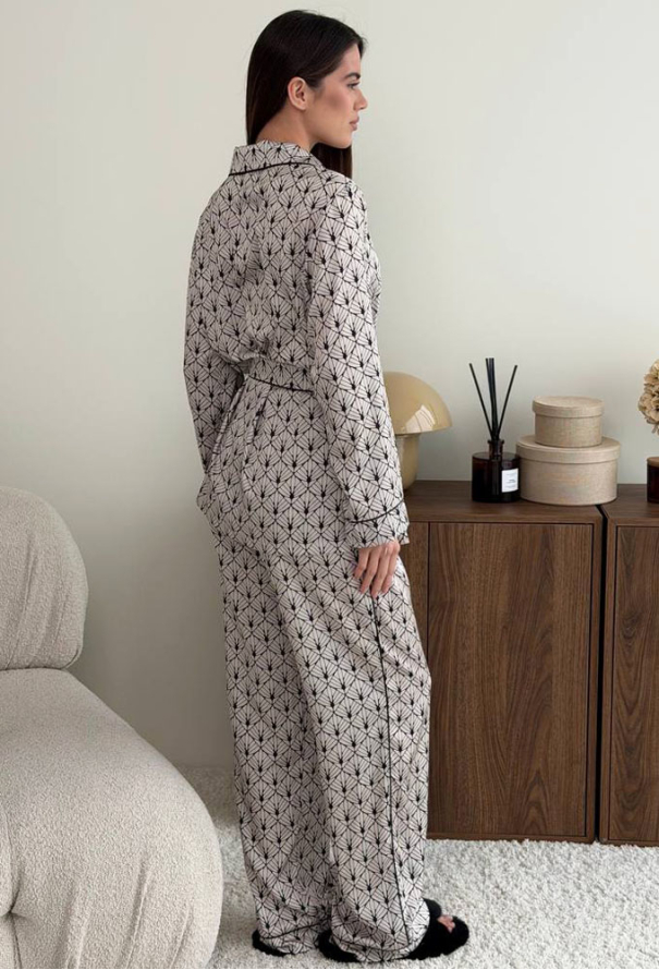 Пижама женская шелковая V.Velika 280-25BZ фото