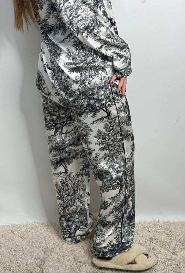 Пижама женская шелковая V.Velika 280-25DSC фото