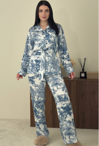 Пижама женская шелковая V.Velika 280-25DSS