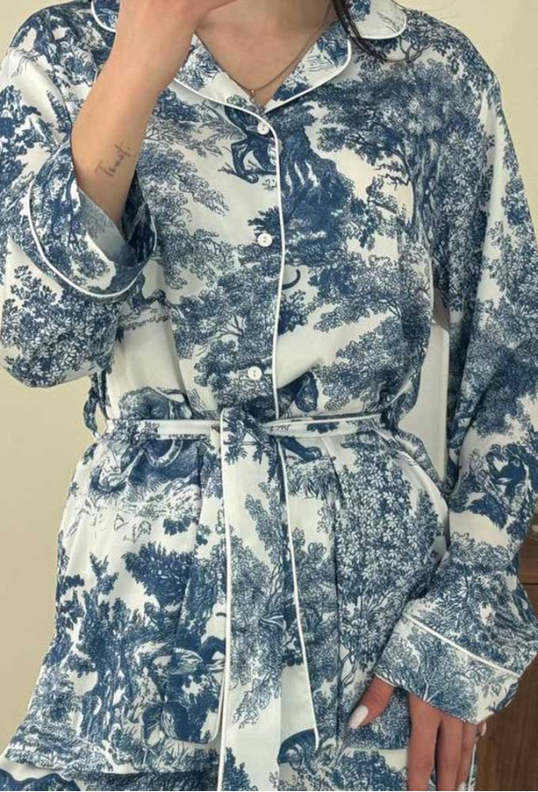 Пижама женская шелковая V.Velika 280-25DSS фото