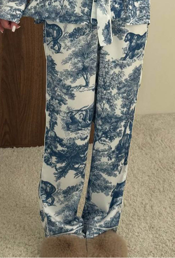 Пижама женская шелковая V.Velika 280-25DSS фото