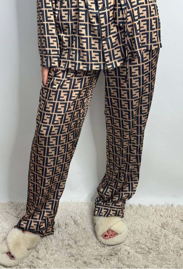 Пижама женская шелковая V.Velika 280-25F фото