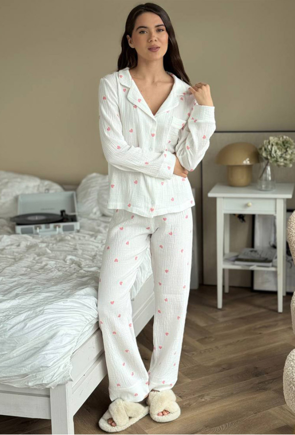 Піжама жіноча муслінова V.Velika 143-23WRS фото