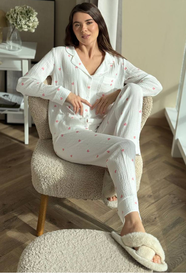 Піжама жіноча муслінова V.Velika 143-23WRS фото