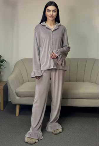 Пижама женская велюровая V.Velika 279-25PDP