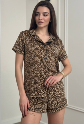 Пижама женская шелковая V.Velika 170-24-3