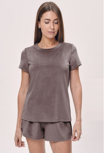 Піжама жіноча велюрова Wiktoria 1621LT