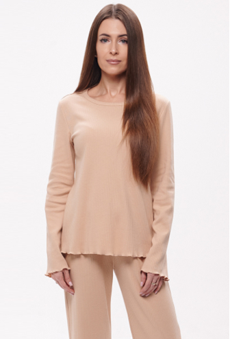 Пижама женская хлопок рубчик Wiktoria 1701BZ